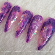 Christmas lights 💜press on