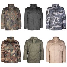 Mil-Tec Classic M65 Field Jacket with Quilted Liner Army Military Combat Parka