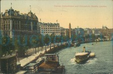 Thames Embankment & Cleopatras Needle 1927 Postmark 