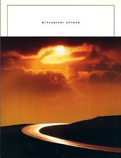 1995 MITSUBISHI 3000GT SPYDER brochure catalog US 95 SL VR-4