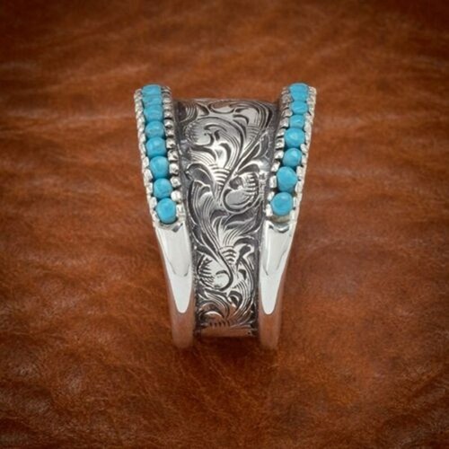 Women men silver turquoise - men,