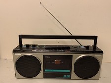Vintage Aiwa CS-200 Portable Hi Fi System Boombox Has Some Issues