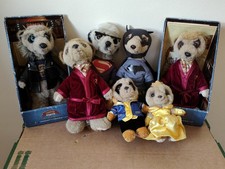 Collection Of X7 Meerkats Two With Original Box And Papers Used Condition