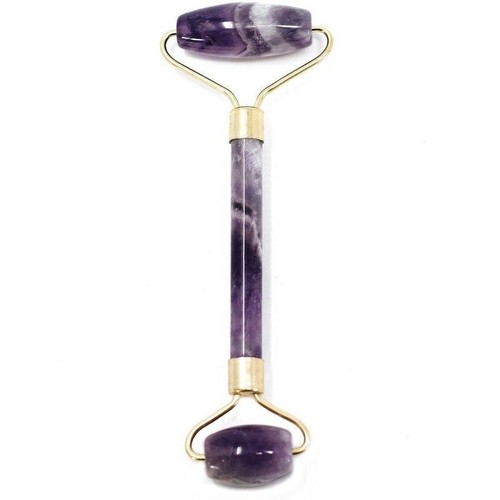 Amethyst gemstone face roller - amethyst,