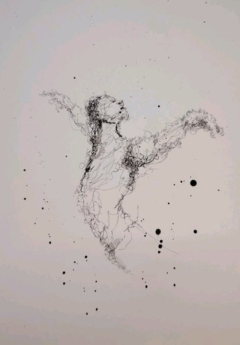 Original scribble ink - a4,