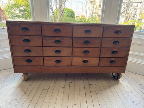 Vintage haberdashery cabinet - cabinet, /