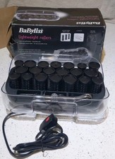 BABYLISS HEATED LIGHTWEIGHT ROLLERS,6 LARGE 8 MEDIUM 6 SMALL,20CLIPS, UNUSED 