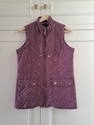 Dash mauve quilted gilet 10 - mauve,