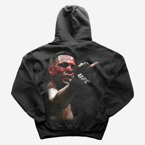 Nate diaz hoodie ufc - nate, inspired