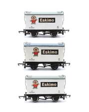 WRENN 'OO' GAUGE W4320P RAKE OF 3 'ESKIMO FOODS' REFIGERATOR VAN #W59850 WAGONS