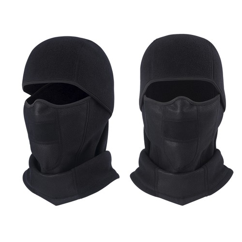 Black balaclava fleece - balaclava,
