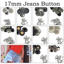 Hammer on Jeans Buttons 17mm