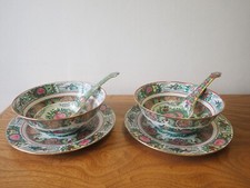 Chinese Famille Rose soup