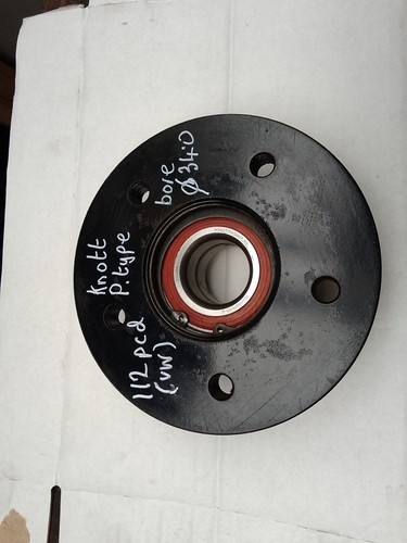 Knott type unbraked trailer - knott, p