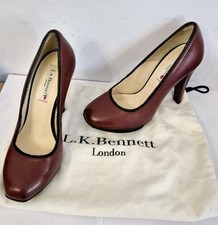 L.K. Bennett Maroon Burgundy