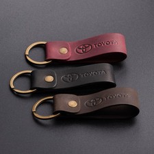 Toyota Leather Keyring Crazy