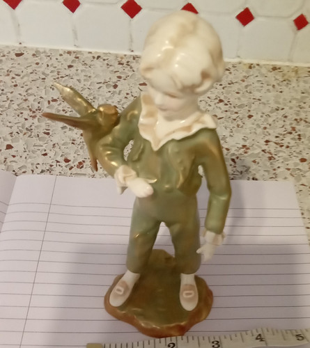 Royal worcester parakeet 3087 - parakeet,