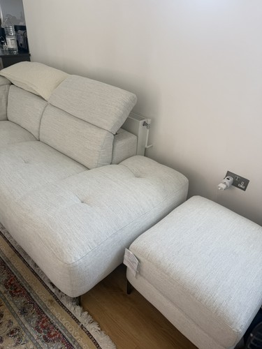 New storage footstool - new, valetta