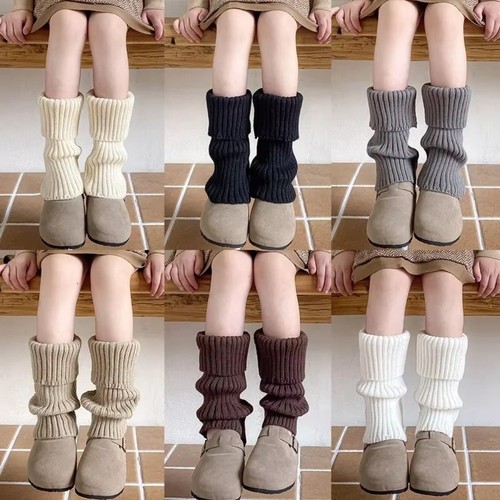 Thickened leg warmers - warmers, knitted