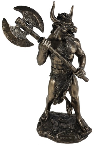 Minotaur holding - 3/4",
