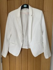 Ladies White Lined Summer