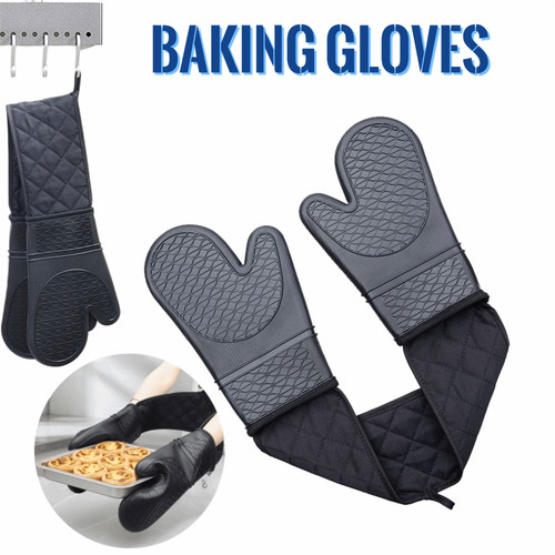 Insulated oven gloves - insulated,