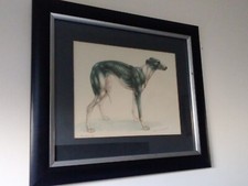 Vintage Dog Art Print "Frances