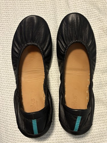 Tieks black leather ballet - tieks,
