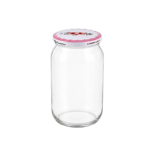 Glass storage jar - glass, 1l