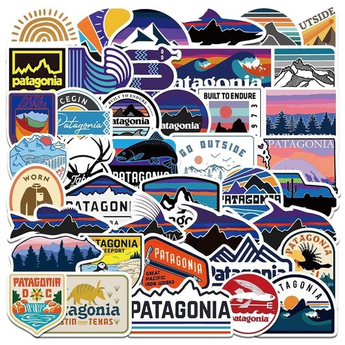 40pcs patagonia stickers - 40pcs,
