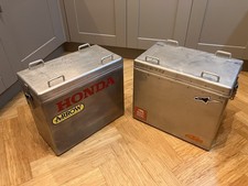 Touratech Panniers - Alloy - Retro - 1 Pair - Honda KTM BMW Suzuki Yamaha 