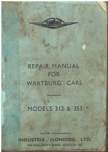 Wartburg 312 353 - wartburg,