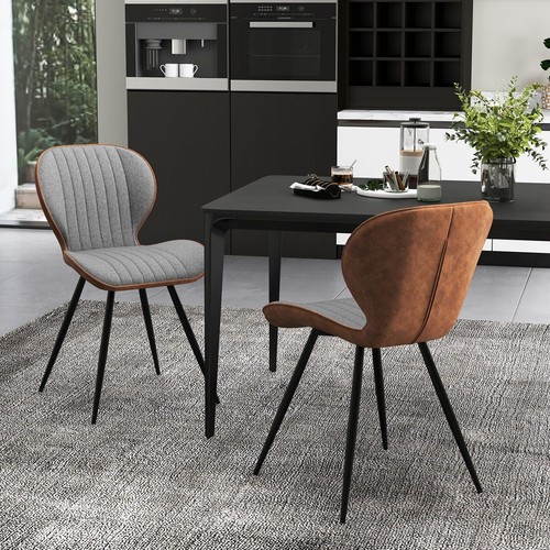 2pcs armless dining chair - 2pcs,