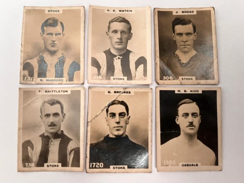 Football pinnace card stoke - card,
