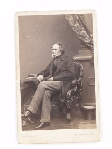 Lord derby cdv photograph - derby,