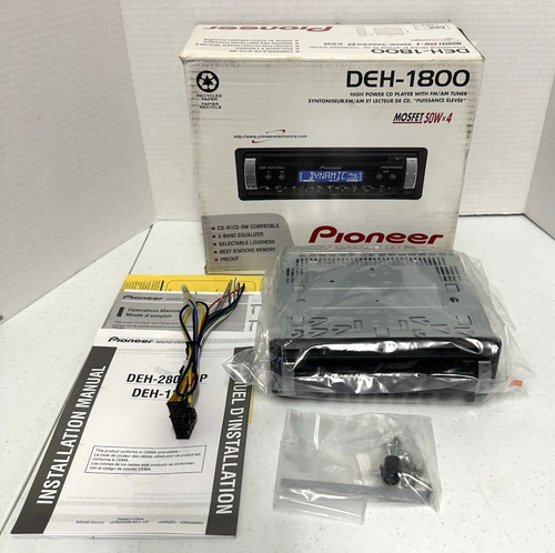 Pioneer deh 1800 head - pioneer,