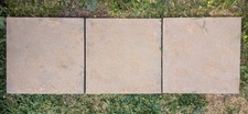 5 x  Large, thick, heavy, strong paving slabs / flag stones. 60cm x 60cm x 6cm