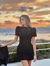 ZARA WOMAN FW25 BLACK SHORT