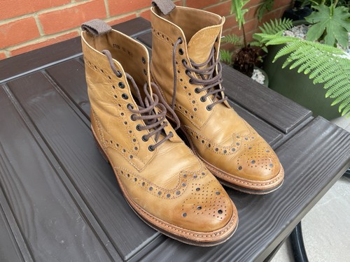 Grenson fred tan boots in - grenson,