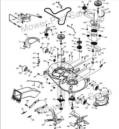 Cutter deck drive belt - deck,