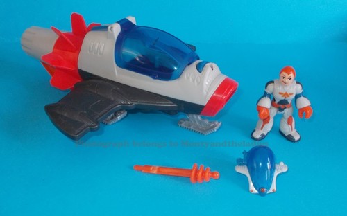 Talking imaginext space rocket - talking,
