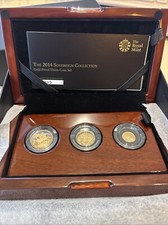 The 2014 Sovereign Collection 3 Piece Gold Proof Set The Royal Mint 