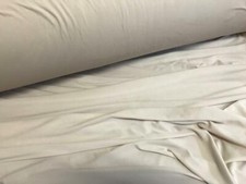 Lycra lining fabric beige lightweight stretch bodystocking material 140cms wide