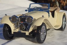 Franklin/Danbury mint 1:24 1938 Jaguar Ss100 Classic British Heritage Model 118