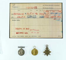 WW1 Medal Trio 1914-15 Star