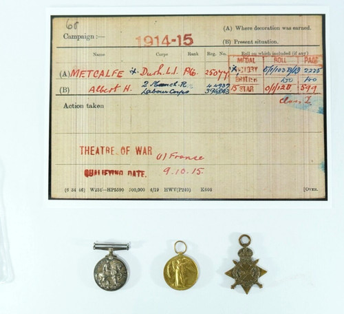 Ww1 medal trio 1914 - medal, 1914-15