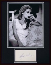 Dyan Cannon Signed Framed