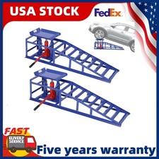 2 Pack Hydraulic Car Ramps for