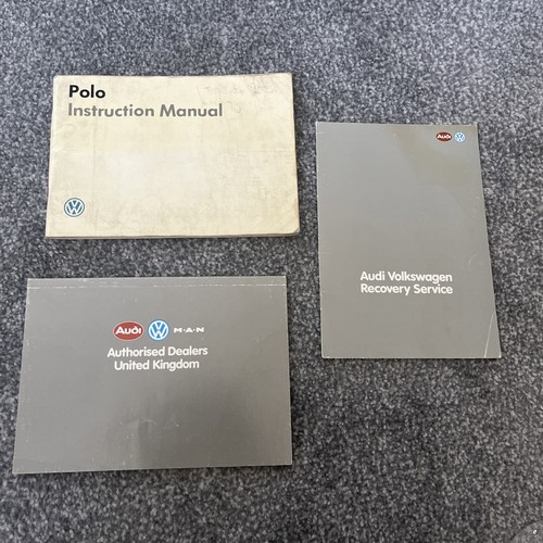 Polo owners manual handbook - vw,