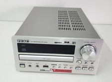 TEAC CR-H255 CD Player, DAB, FM, MP3 Player, Stereo. Hi-Fi, Silver - Tested
